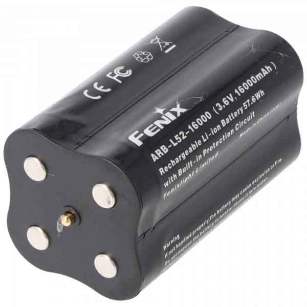 Bateria Fenix ARB-L52-16000 3,6 volts 16000mAh, bateria para Fenix LR50R